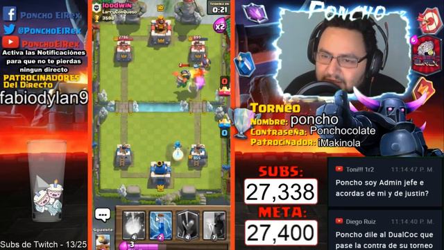 Cañon con Ruedas listo para todos - Clash Royale - Multi Torneos, Cofres y Mas - En Vivo y Español смотреть онлайн