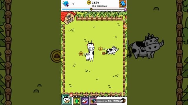 Прохождение игры "Cow Evolution"- Начало! И уже 2-я арена! смотреть онлайн