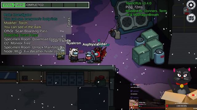 Among us но эти витюберы играют впервые. смотреть онлайн