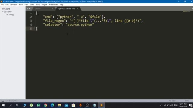 3. Setting up a Python Development Environment in Sublime Text смотреть онлайн