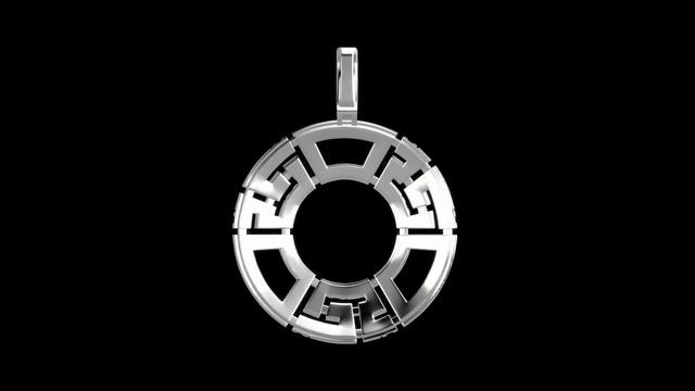 Подвеска Fashion из белого золота 585° с сапфирами смотреть онлайн