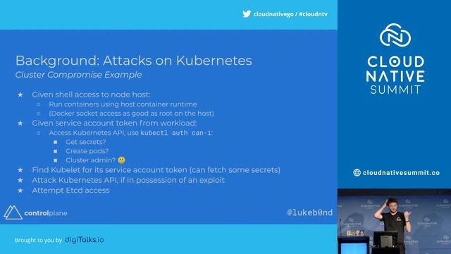 Cloud Native Summit - Kubernetes Security Low-Hanging Fruit By Luke Bond смотреть онлайн