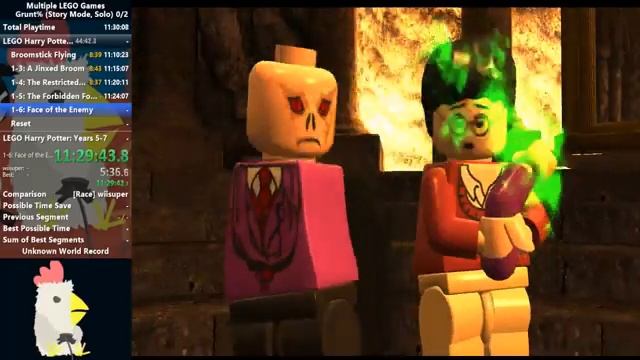 [Former WR] Multiple Lego Games Grunt% Speedrun in 21:15:00 (Part 2) смотреть онлайн