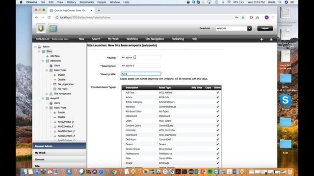 Oracle Web Center Sites (fatwire) Site Replication Steps смотреть онлайн