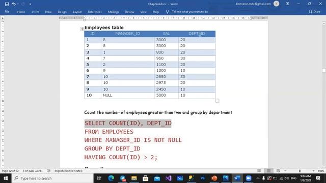 SQL (Select, Insert, Update, Delete) Part2 смотреть онлайн