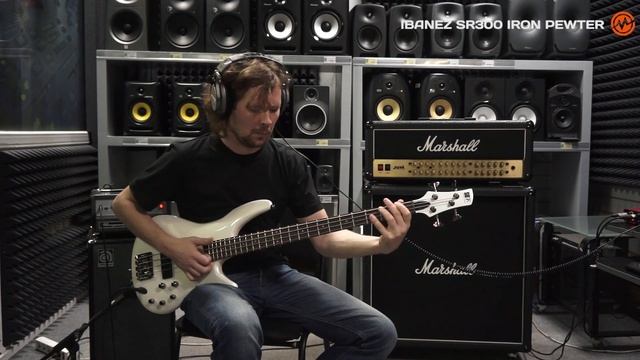 Бас гитара IBANEZ SR300 - Когда инструмент говорит сам за себя! смотреть онлайн