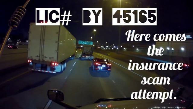 Semi Truck Near Crash