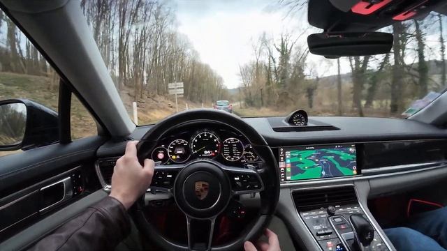 POV - Porsche Panamera Long wheel base Hybrid смотреть онлайн