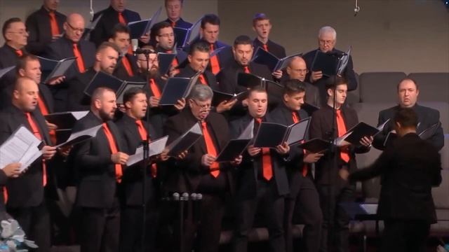 Мужской хор У Вифлеэмi Новина рождественская колядка смотреть онлайн