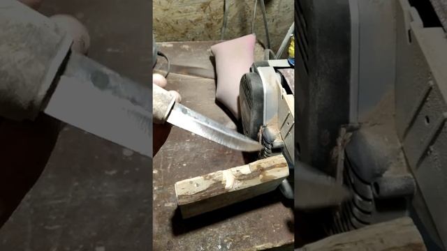 Изготовление рукояти саамского ножа. смотреть онлайн