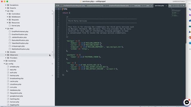 How to send email from Laravel application using Postmarkapp смотреть онлайн