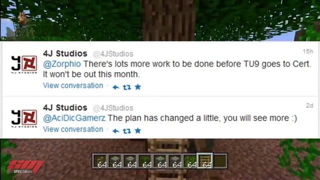 Minecraft Xbox 360 Update 1.9 Release Date Info + Spawn Eggs and Upside Down Stairs? смотреть онлайн