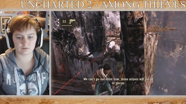 Uncharted 2 Among Thieves Walkthrough Part 15 - Making Our Way Up To The Temple смотреть онлайн
