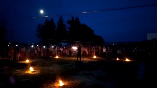 Файер-шоу в с. Нестерварка на свято Івана Купала. 07.07.2017 смотреть онлайн