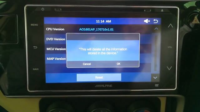 how to reset Toyota Corolla 1.6 Altis 2018 Alpine LCD смотреть онлайн