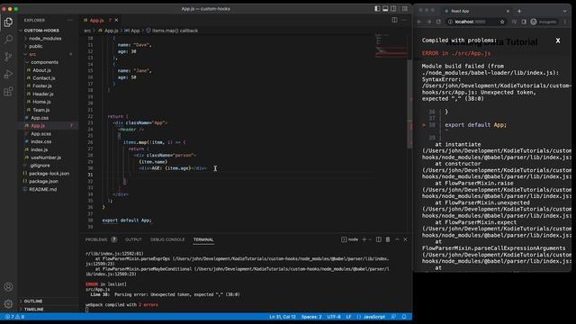 How to Iterate through an array in JSX - ReactJS смотреть онлайн