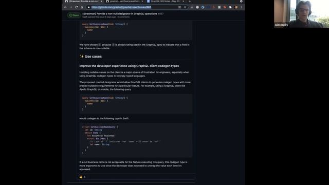 GraphQL Working Group - May 13, 2021 смотреть онлайн