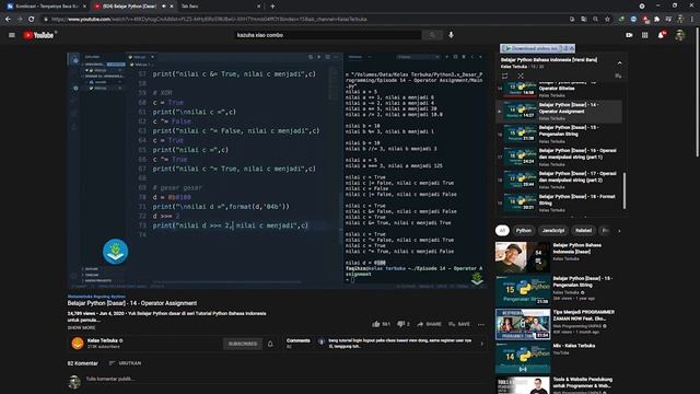 Learning Python 5 (vscode) смотреть онлайн