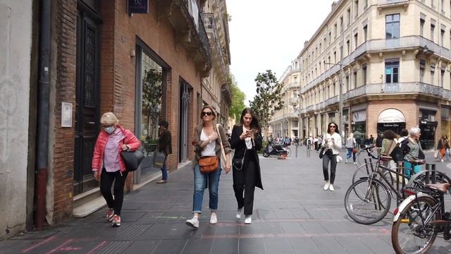 Toulouse - France [4K] Walking Tour
