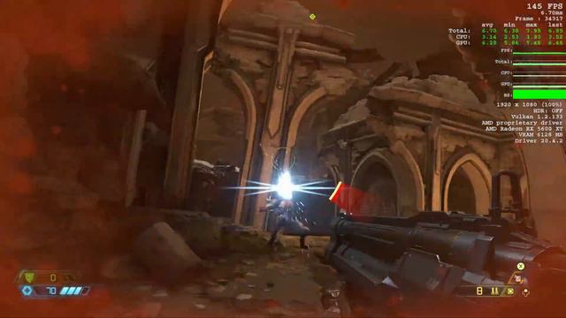 Doom Eternal On RX 5600XT смотреть онлайн