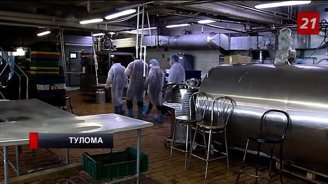 В «Туломе» коров перевели на зеленые корма смотреть онлайн