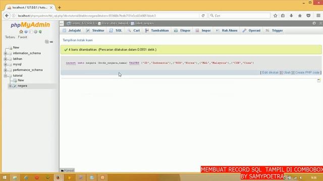 Menampilkan data SQL ke Combobox di Foxpro смотреть онлайн
