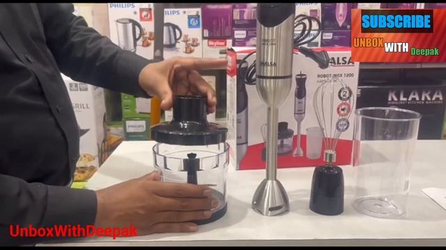 INALSA powerful Hand Blender || robot inox 1200 watt unboxing &REVIEW смотреть онлайн