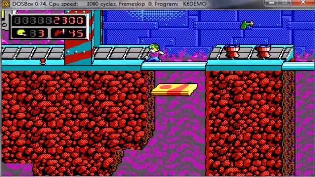 Let's play Commander Keen: Aliens ate my Babysitter (1991)! смотреть онлайн