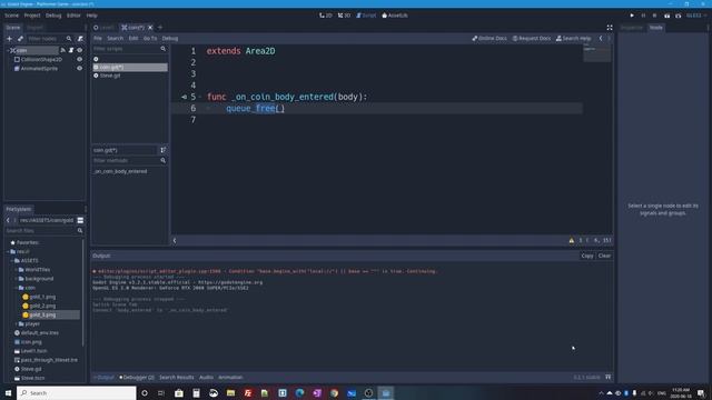 Godot 3.2: Let's Build a 2D Platformer!: Part 10 (Coins! + Collision Layers & Masks) смотреть онлайн