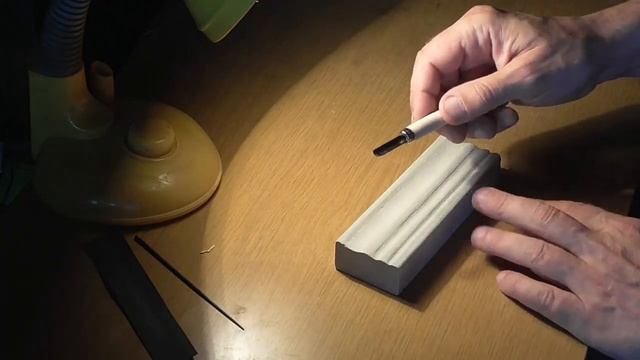 Брусок для заточки полукруглых стамесок. смотреть онлайн