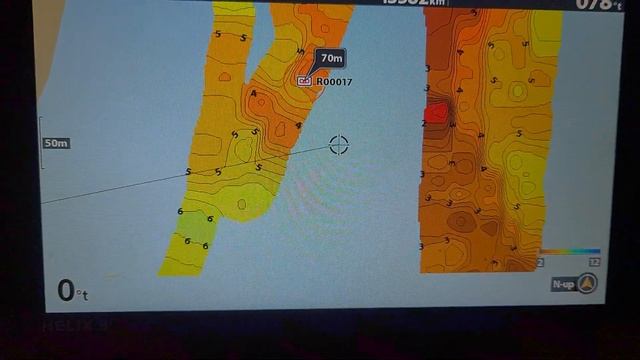 Карта глубин Humminbird Helix