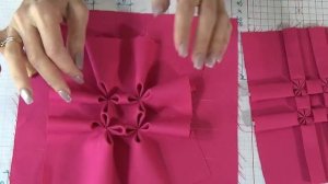 КОРОЛЕВСКИЕ БУФЫ своими руками ?  | ДЕКОР на ткани схема и сборка Мастер-класс от Владанны ??