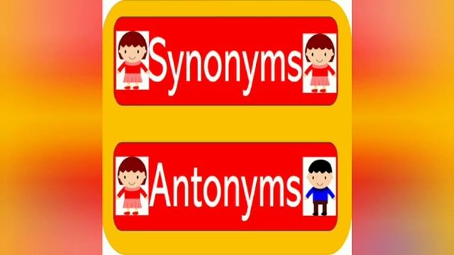 Synonyms and Antonyms (English Grammer). смотреть онлайн