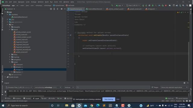 #Android Activity, #Layout, Design ,#Thread ,#Splash Screen ,#Java, #Log ,#Comments Live Session-02 смотреть онлайн