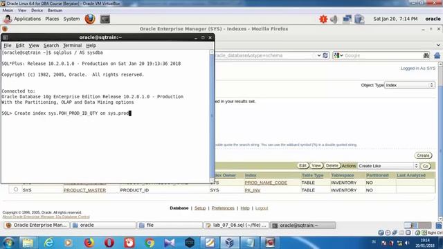 Managing Schema Object - Database Oracle 10g смотреть онлайн