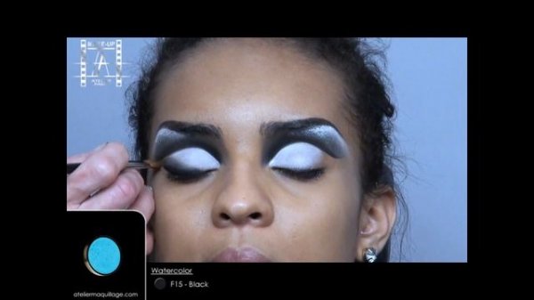 Makeup Tutorial : Black Swan Makeup Inspired | Make-Up Atelier Paris