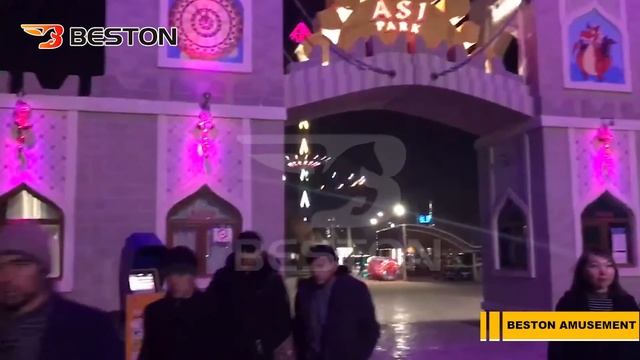 Beston Аттракционы в парке Карси, Узбекистан