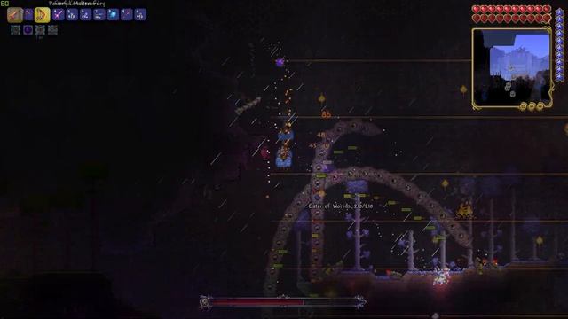 Best Way to Beat the Eater of Worlds in Master Mode - Terraria смотреть онлайн