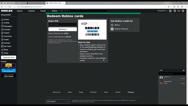 NEW ROBLOX GIFT CARD CODES - 100% WORKING IN 2020 смотреть онлайн