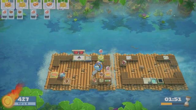 Overcooked! 2 3-5 4 Stars (co-op, PS5)