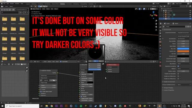 Blender octane part 2 how to use roughness map смотреть онлайн