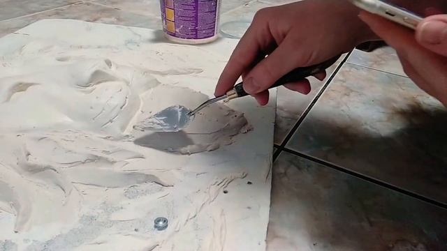 БАРЕЛЬЕФ Лев! Бесплатный урок барельефа! Какие материалы нужны для барельефа! смотреть онлайн