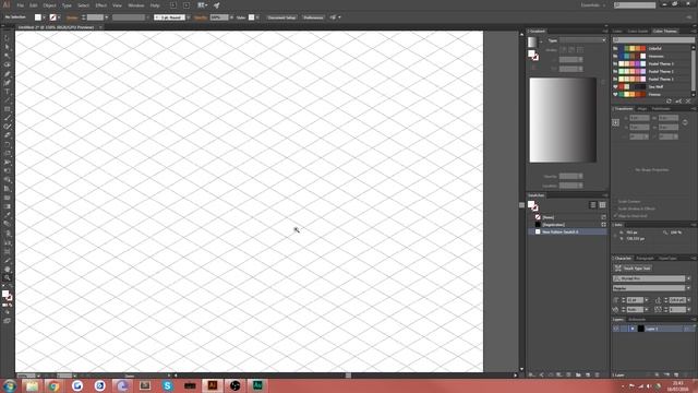 How To Make Isometric Grids At Any Angle | Illustrator/Photoshop Tutorial смотреть онлайн
