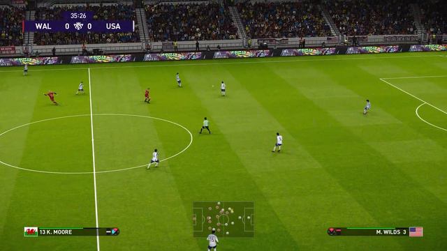 PES 2021 | Wales vs USA - International Friendly | 12/11/2020 | 1080p 60FPS смотреть онлайн