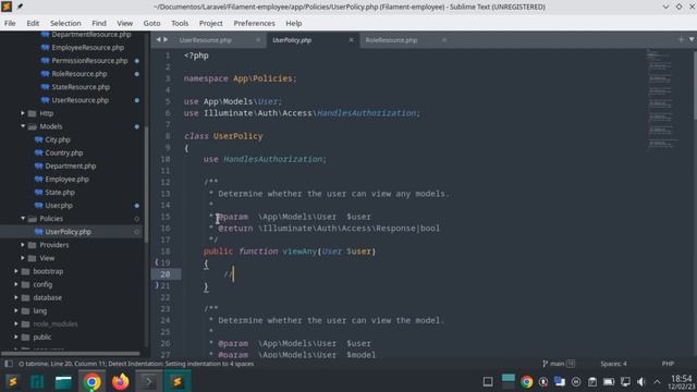 ?♂️FABULOSO!! ?Laravel Filamentphp, ?creamos UserPolicy para ?restringir permisos al rol Empleado смотреть онлайн