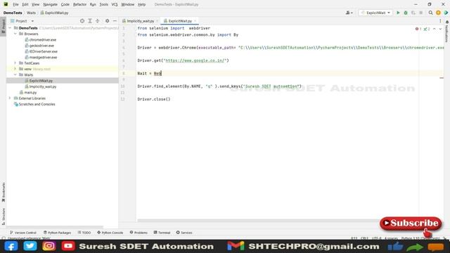 #17 Selenium with Python | Explicit Wait Method Explained смотреть онлайн