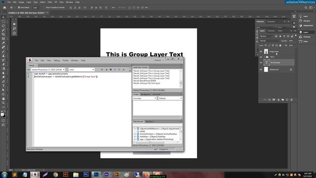 Photoshop Scripting: (Part-04) | Select Layer & Group Layer and change the Layer's Blending Mode. смотреть онлайн