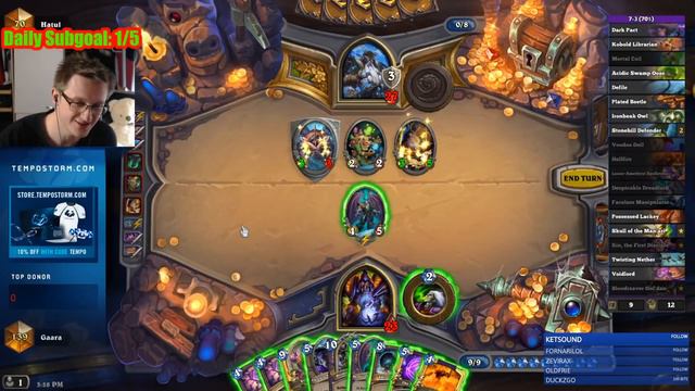 Witchwood Rin Control Warlock | Hearthstone смотреть онлайн