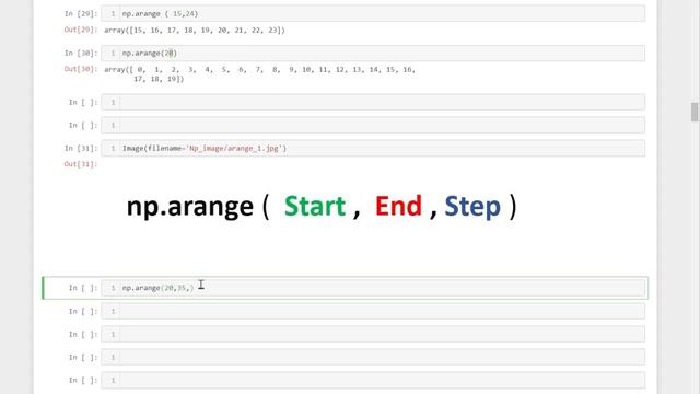 Numpy arange function [Part -04] смотреть онлайн