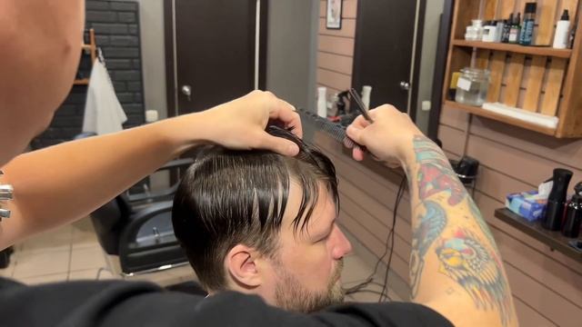 Мужская стрижка | Обучение мужским стрижкам | Барбер | Barber | Мужские стрижки 2023 | смотреть онлайн